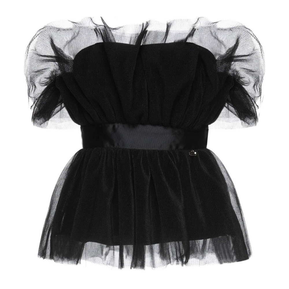 Tulle tube top. Size 8.